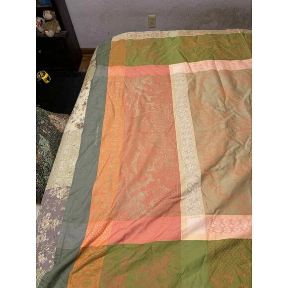 Garnier-Thiebaut French Jacquard Approx 63x63 Tablecloth Cotton - Picture 6 of 8